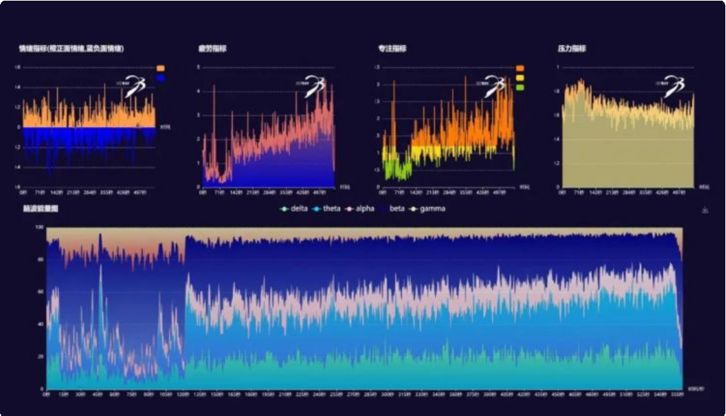 慈心观练习脑波图